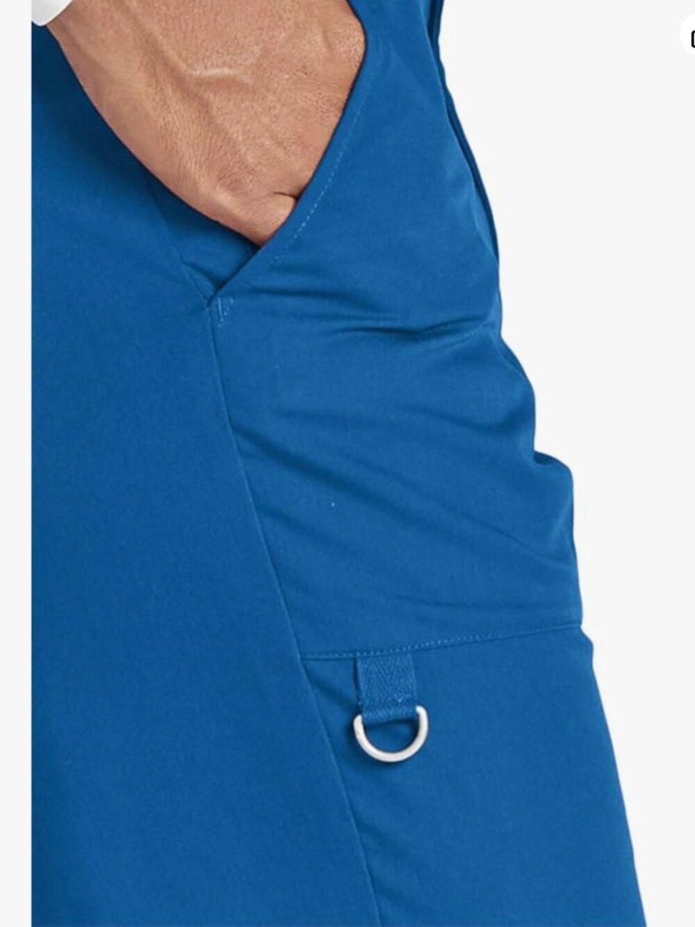 Grey's Anatomy Men's 6 Pocket Zip Fly Drawstring Scrub Pant - Picture 3 of 6